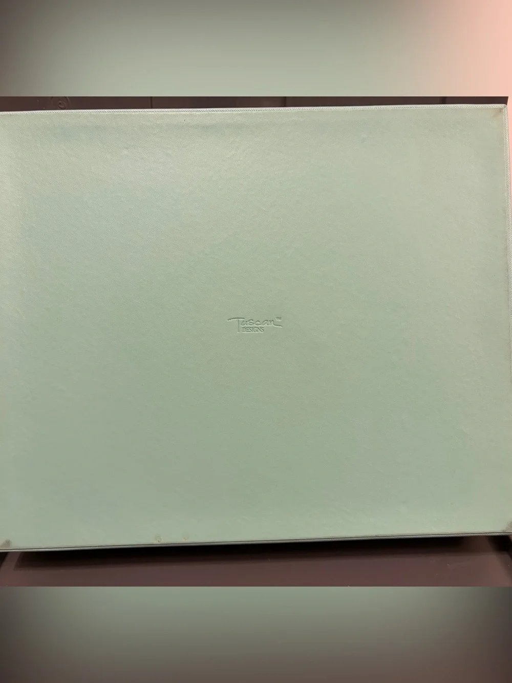 Tuscan Design Tiffany Blue Jewelry Organizer